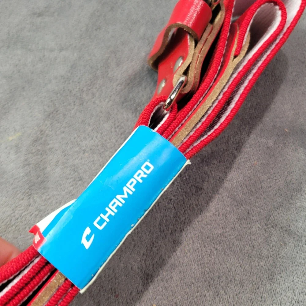 Champro Brute Belt Red Adult Baseball‎ Softball 1.5 Inch Wide